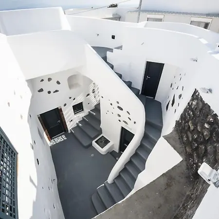 Santorini Traditional Cute W Private Hot Tub * Тира