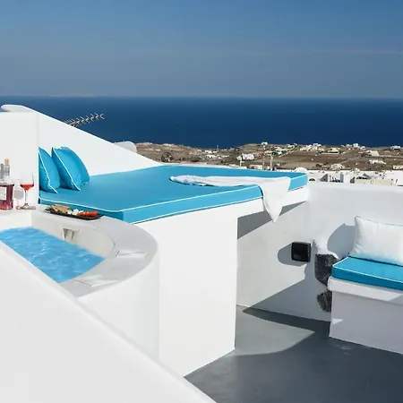 Santorini Traditional Cute W Private Hot Tub * 费拉