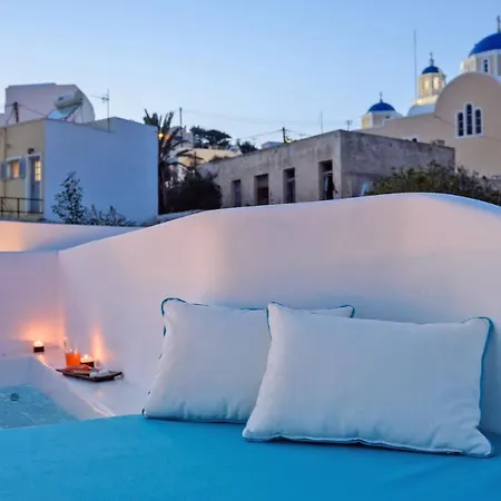 Santorini Traditional Cute W Private Hot Tub